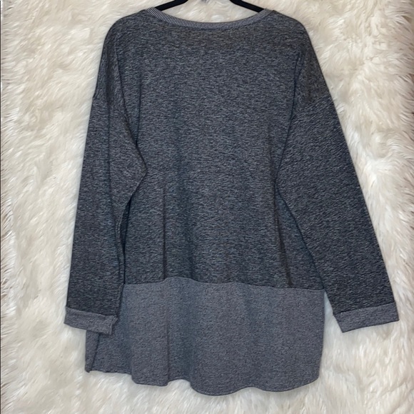 C EST. 1946 LONG SLEEVE TIE FRONT SHIRT - Picture 2 of 8